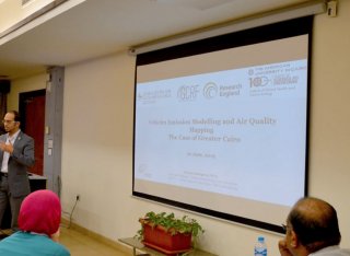 Speaker at event