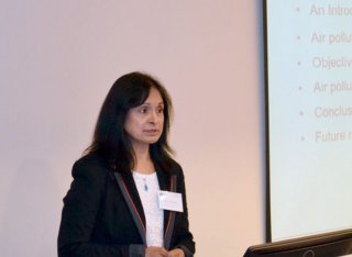 Speaker at event