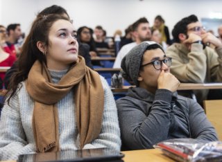 Students in lecture