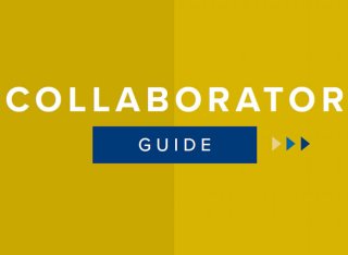 Illustration that says collaborator guide