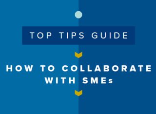 Illustration that says how to collaborate with SMEs