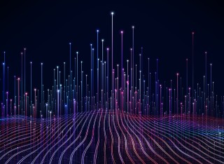 Abstract image of data