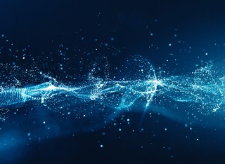 Abstract image of a wave