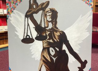 One of the winning entries to the 2022 Law Art Competition