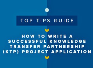 Top tips guide illustration: How to write a successful knowledge transfer partnership (KTP) project application