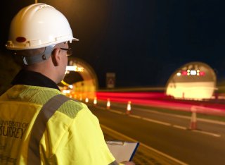 Engineer Hindhead tunnel