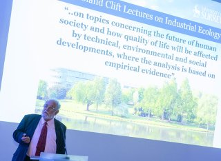 Distinguished Professor Emeritus Roland Clift