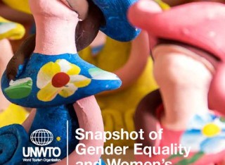 Front cover of UNWTO's Snapshot of Gender Equality and Women's Empowerment report