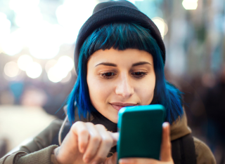 Phone addiction Getty