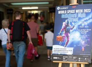 World Space Week Sign Guildford 2023