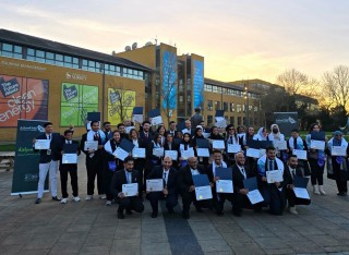 Tourism Trailblazers participants at University of Surrey, January 2024