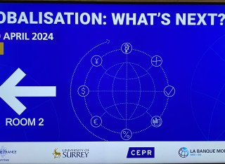 Screen banner of 'Globalisation Strategic Autonomy and Economic Resilience in Times of Crisis' 