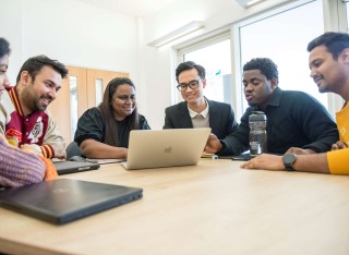 Group of University of Surrey MBA students