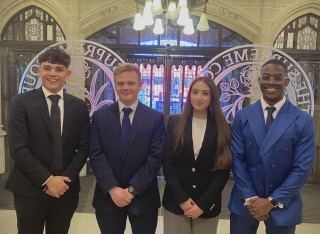 University of Surrey mooting competition 2025 finalists at Supreme Court, Central London