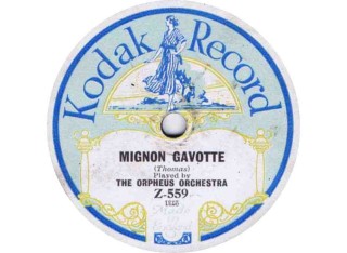 Kodak Record - Mignon Gavotte
