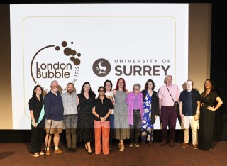 GSA and London Bubble staff involved with Light House BFI premiere, August 2025