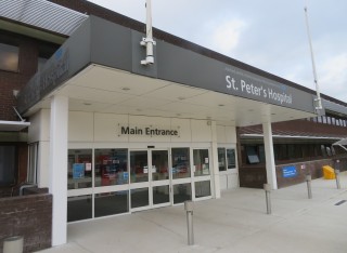 Entrance to the St. Peter's Hospital