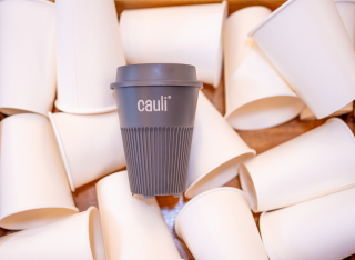 Grey reusable Cauli cup