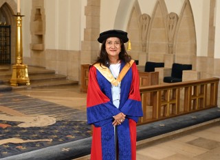 Dr Hasnita Hashim at Honorary Degree graduation