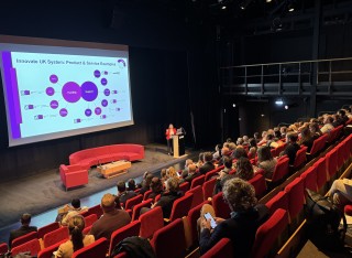 Surrey Innovation and Enterprise Hub launch room full of people