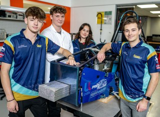 Formula Student Society students