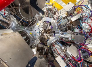 Germanium detectors at the centre of GRETA’s two halves
