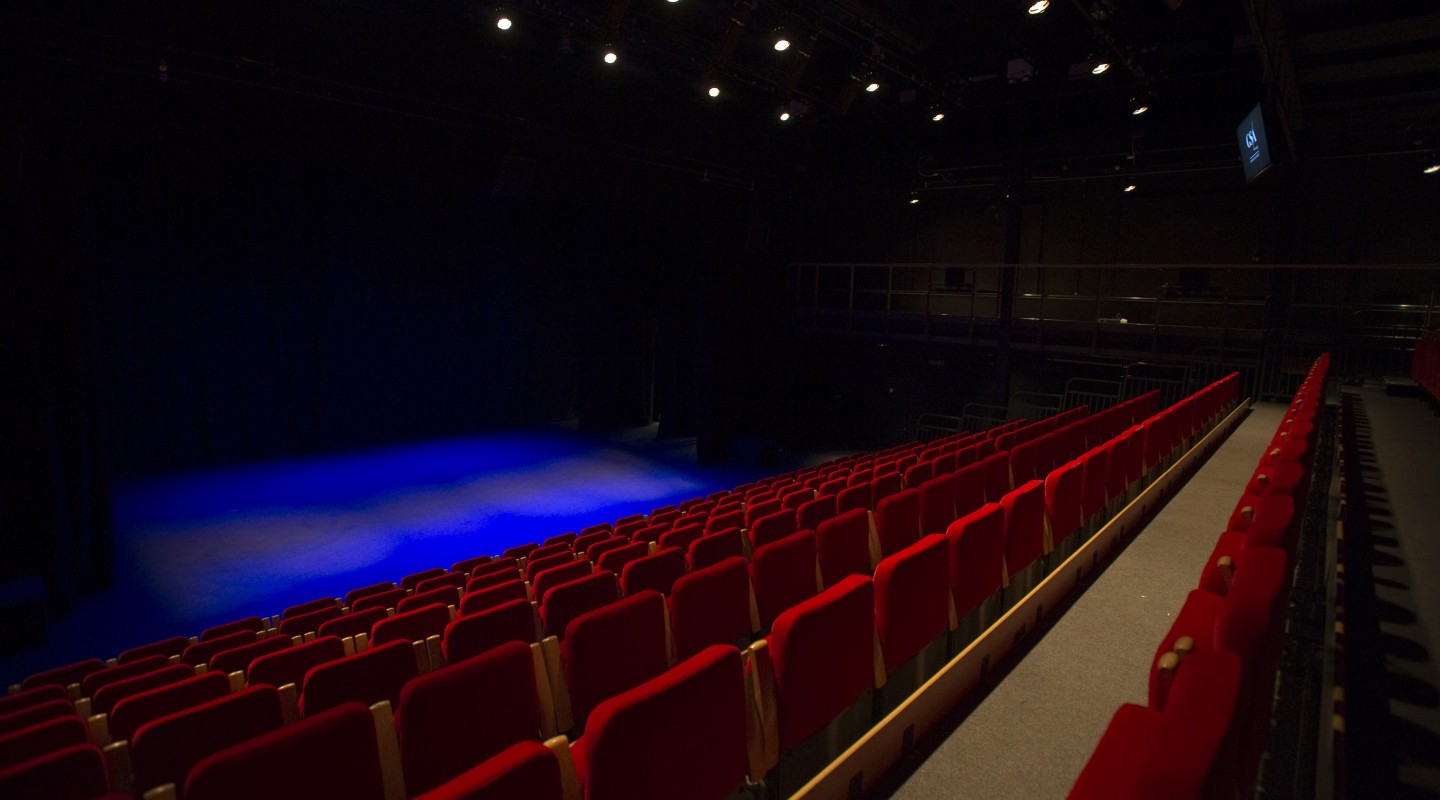 Theatre seats and stage