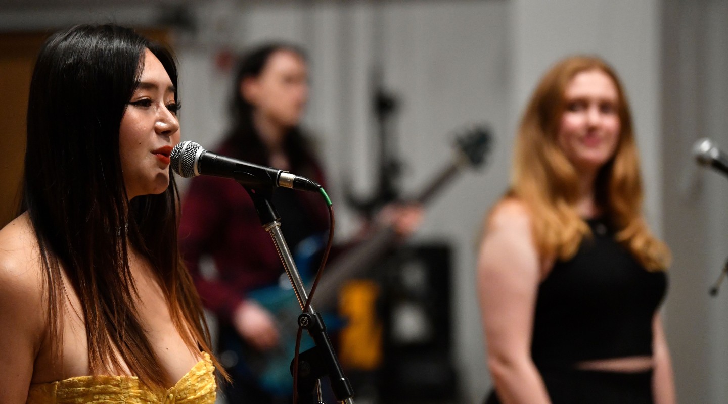 Postgraduate student performance in studio 1