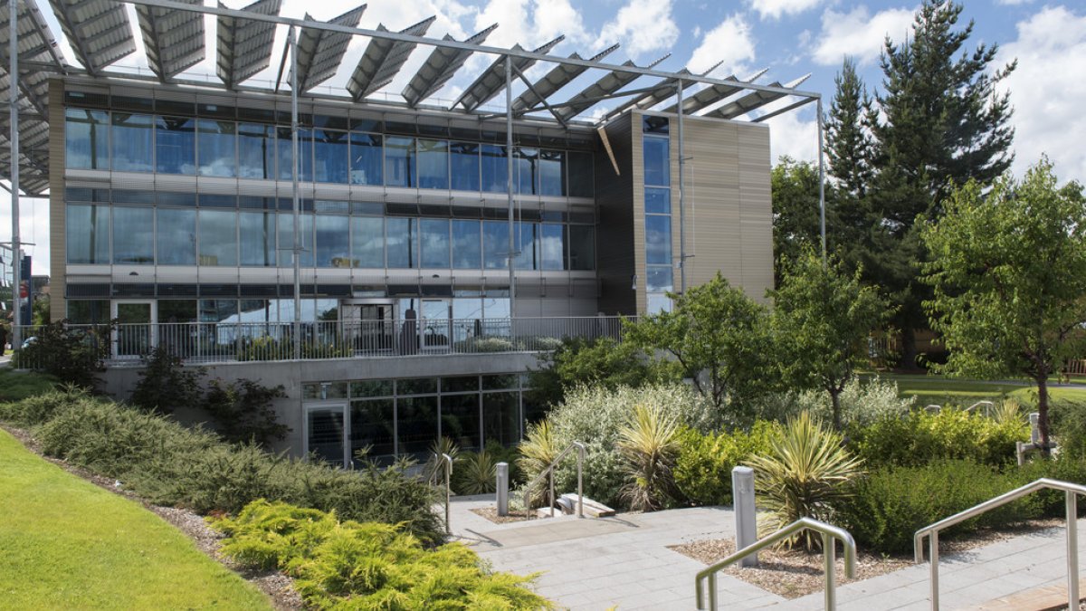 Exterior of the 5G Innovation building
