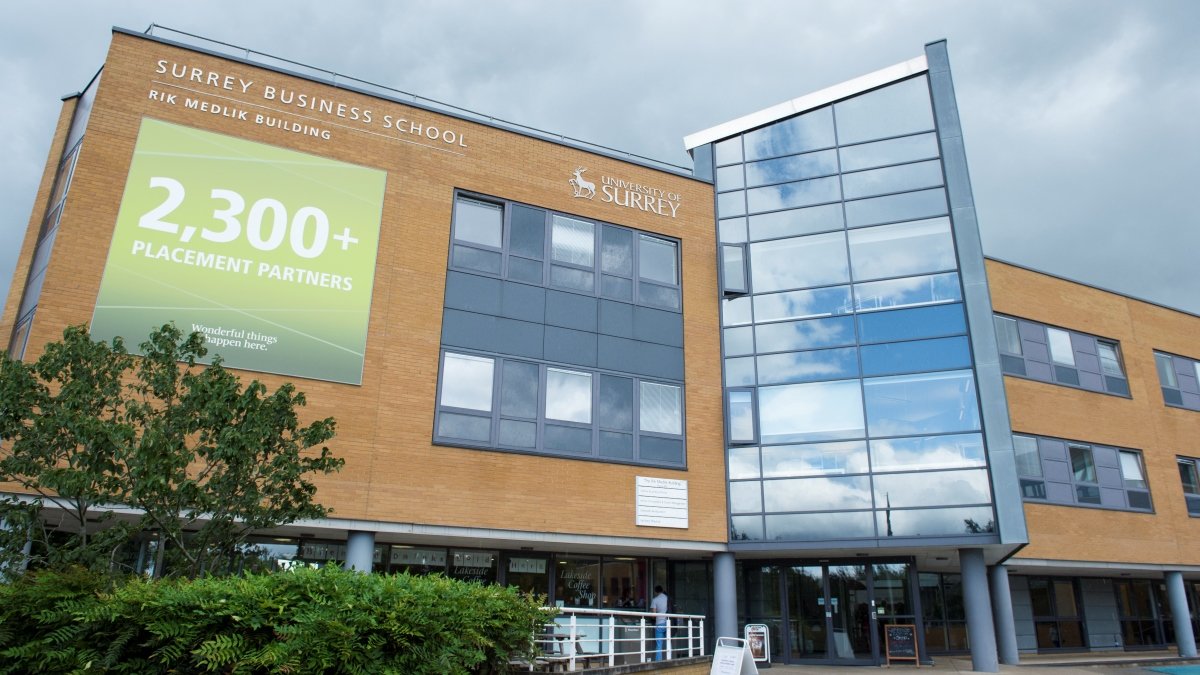 Surrey Business School building