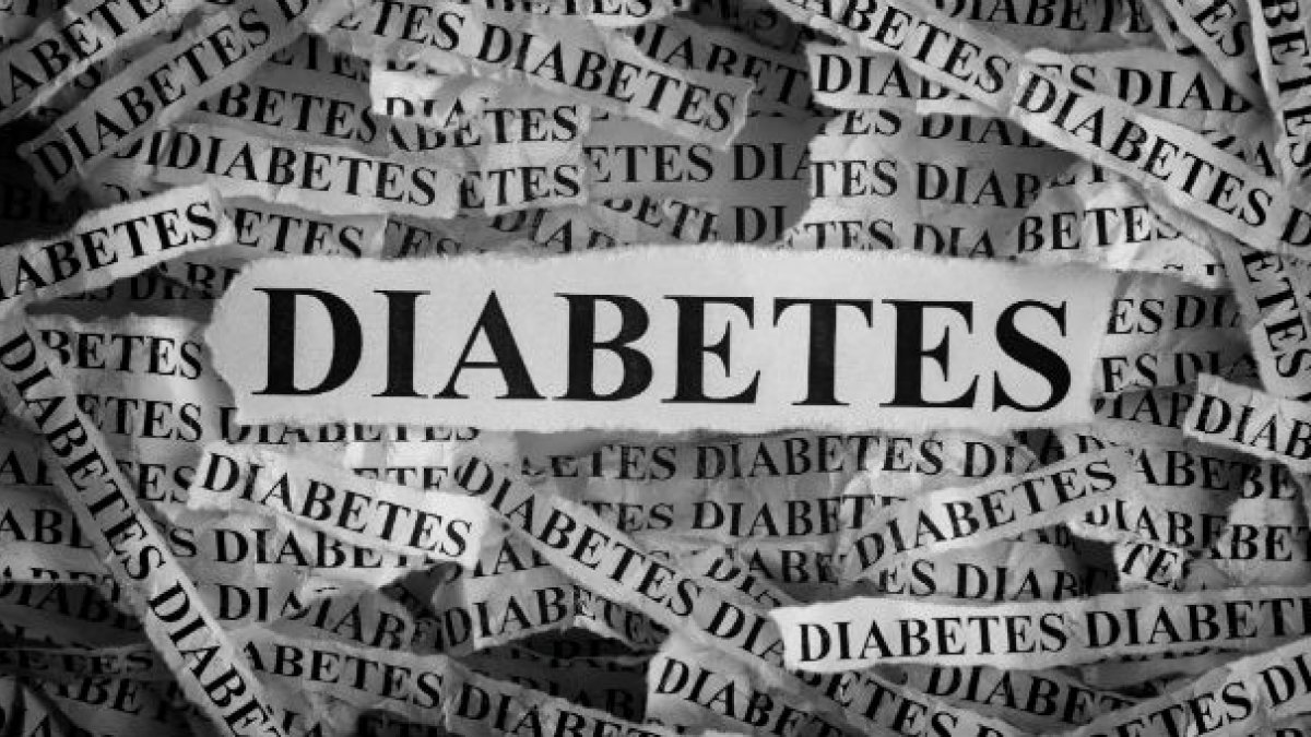 Newspaper cuttings all saying "diabetes"