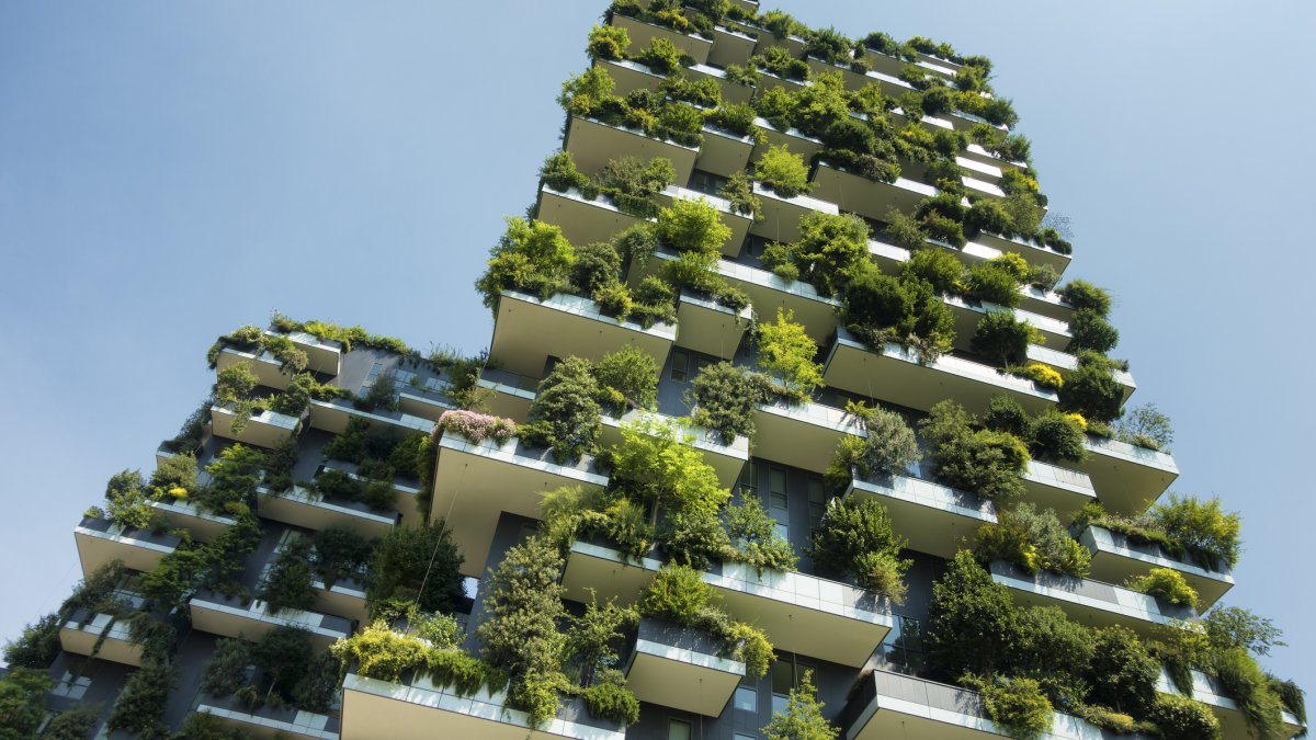 Image of an eco-friendly building
