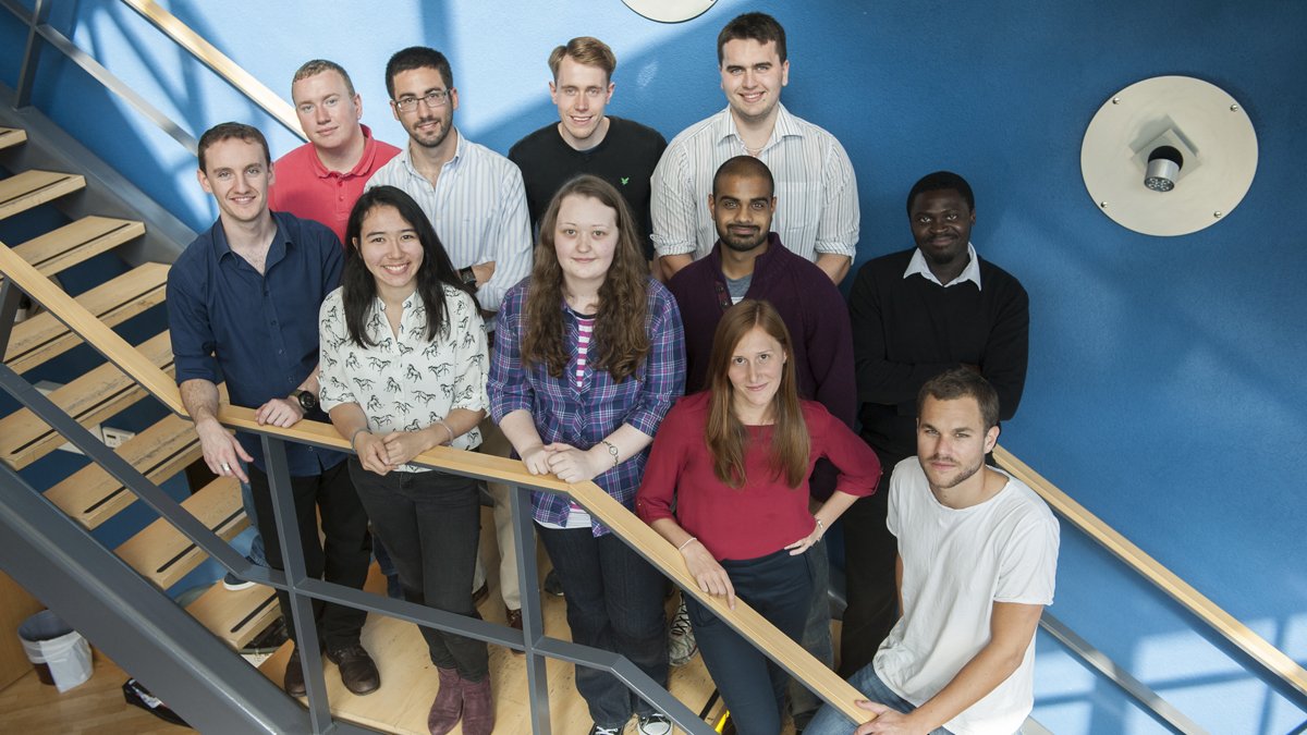 Cohort group of research engineers from 2015