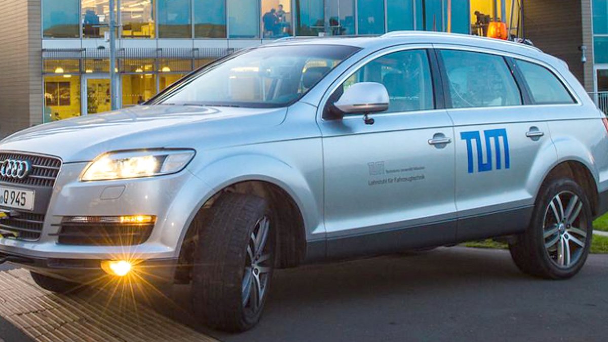 Automated car in car park