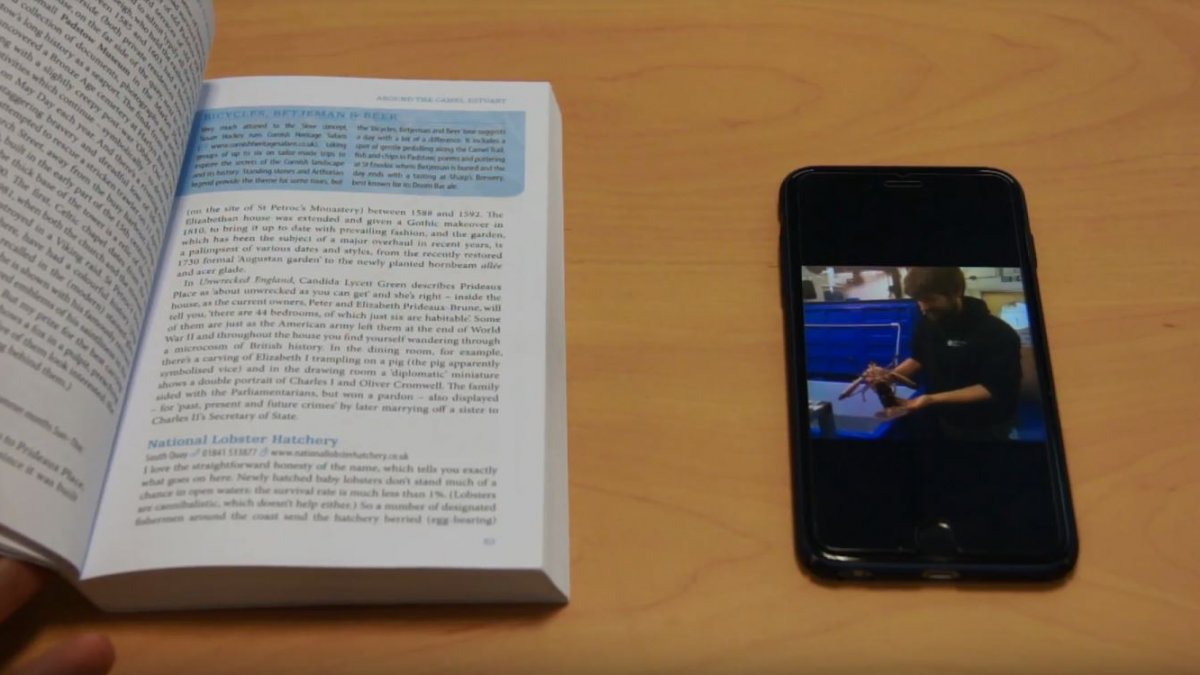 Magic paper example