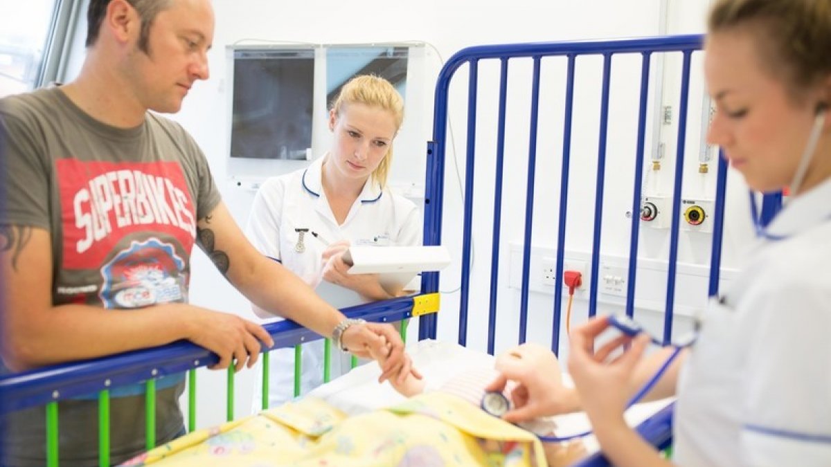 Children's nursing students
