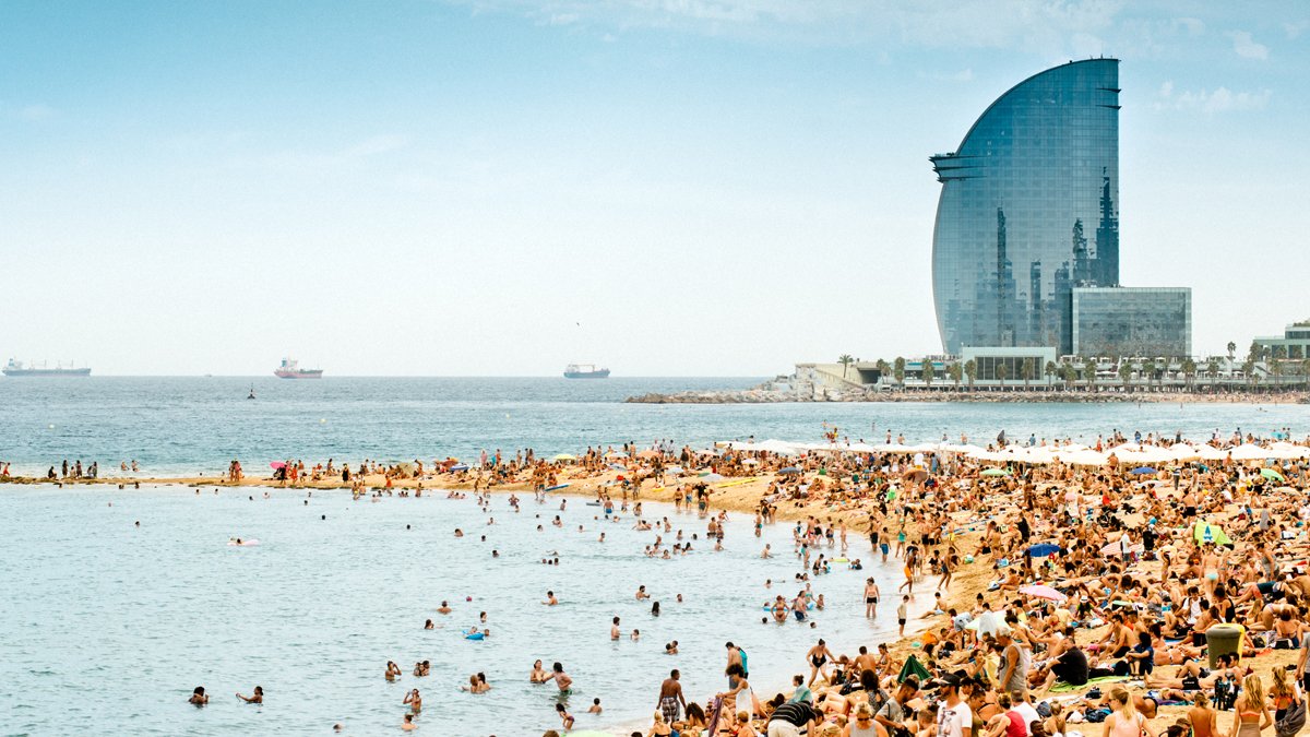 Barcelona beach