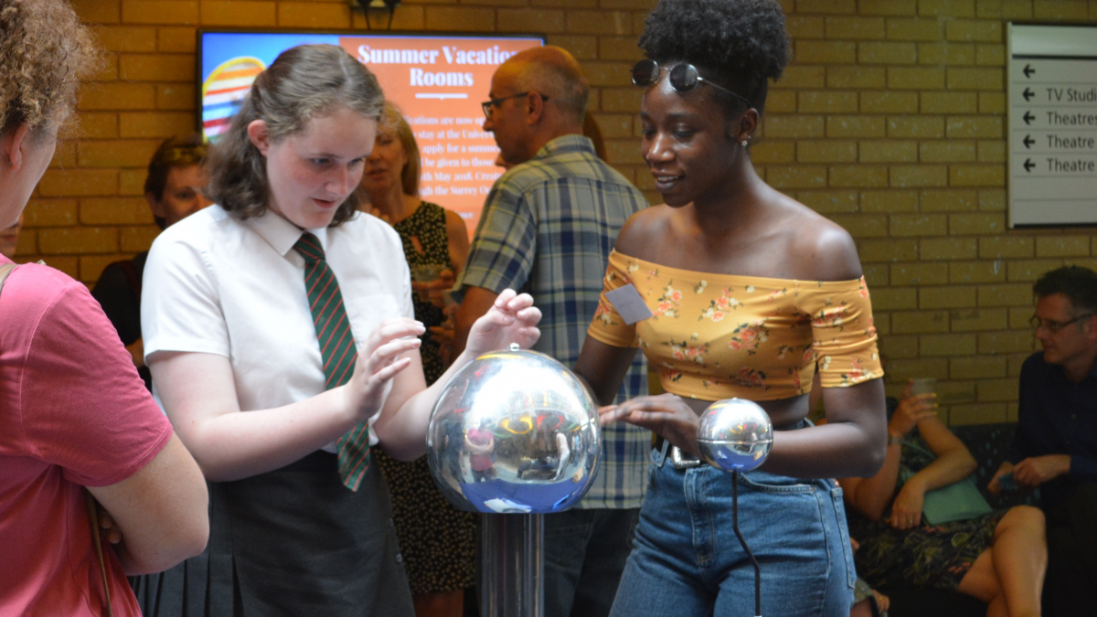 School students enjoyed interactive physics activities