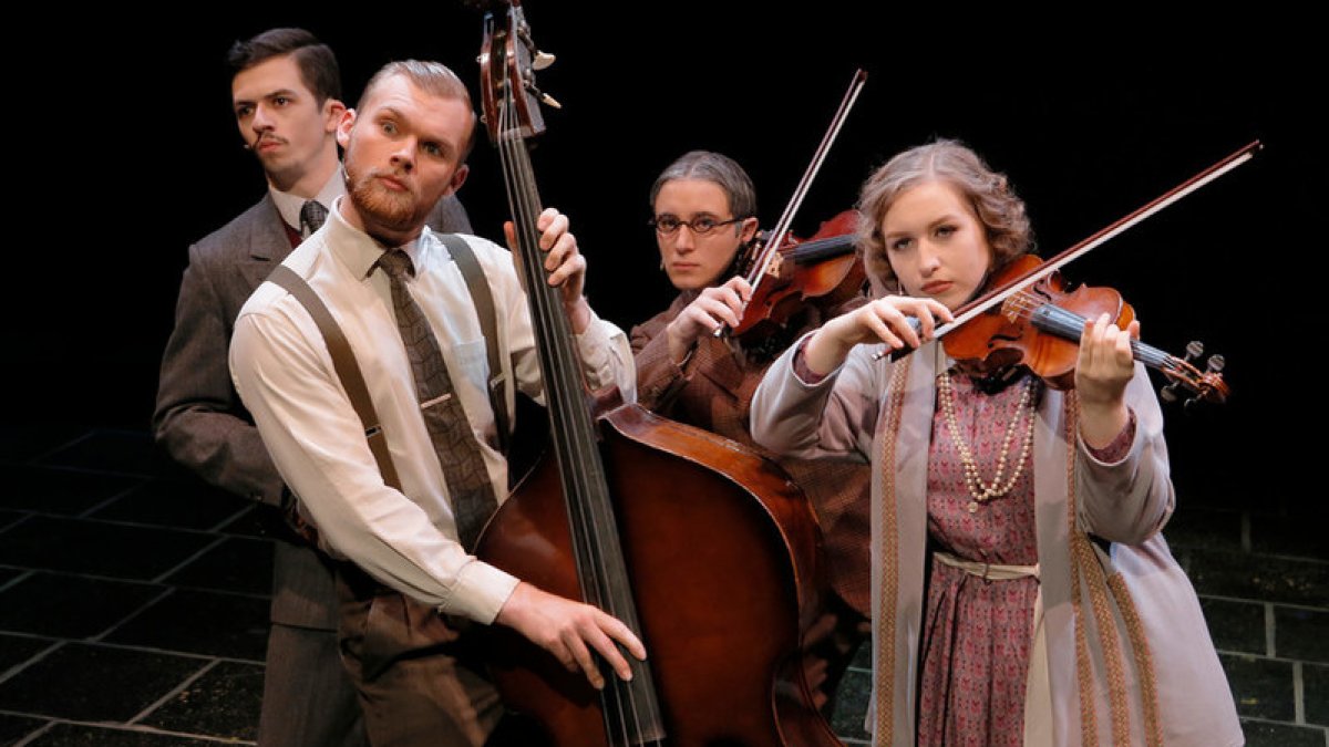 GSA-students-on-stage-with-musical-equipment Thumbnail