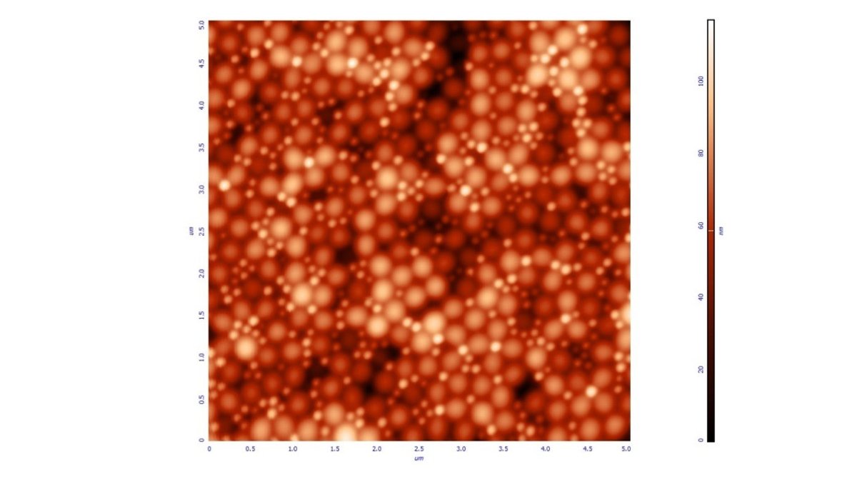 Colloidal film structure