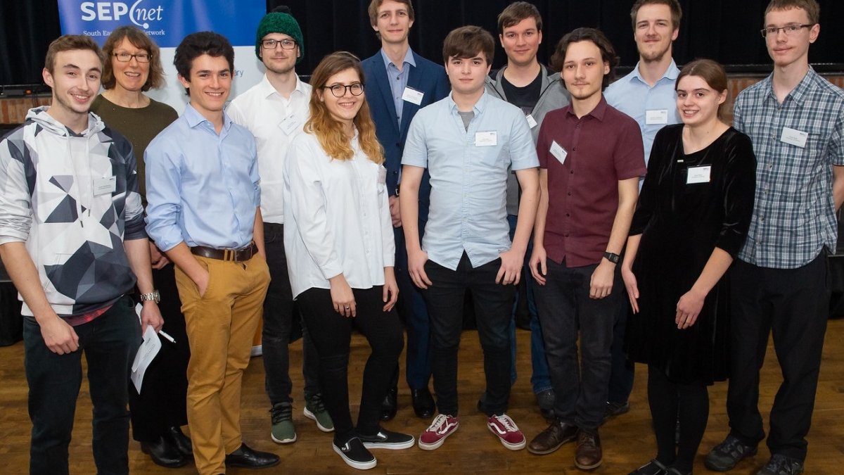 Surrey students at SEPnet Expo