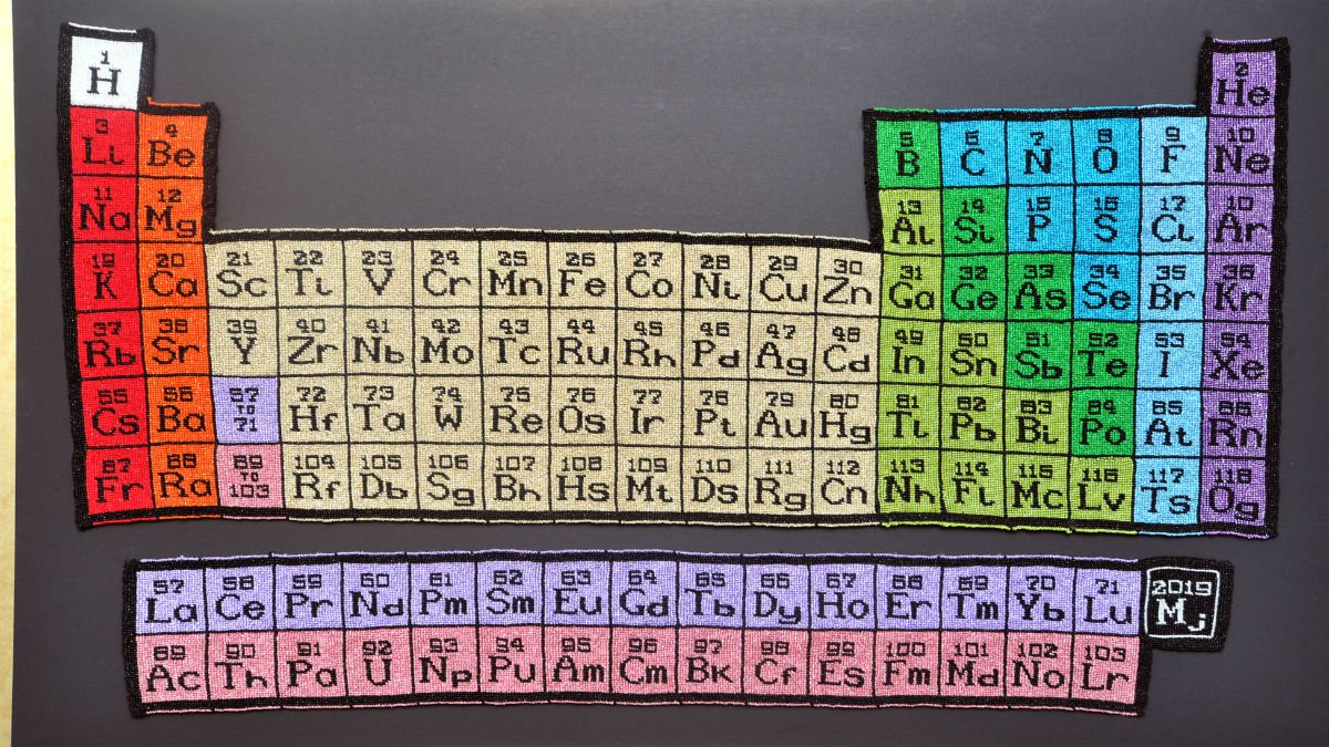 editorial-Jane Stewart macrame periodic table - Grahame Larter