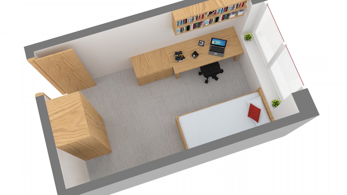 Band C Floor Plan No Sink