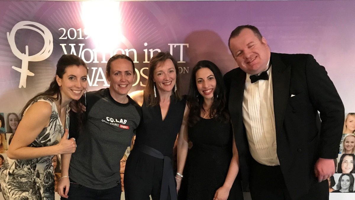 Finalists at the award night