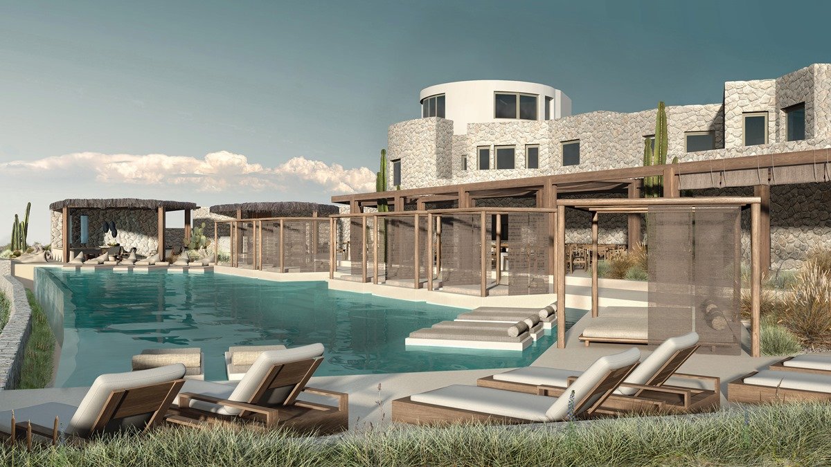 Swimming pool at Rocabella Hotel