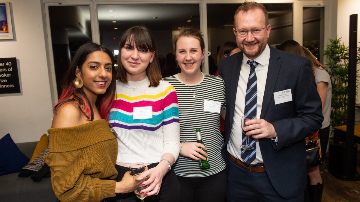 Head of School with alumni