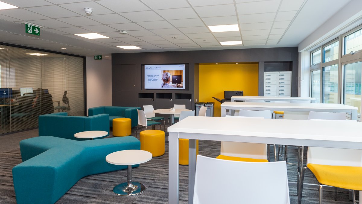 An image of the new psychology facilities at the University.