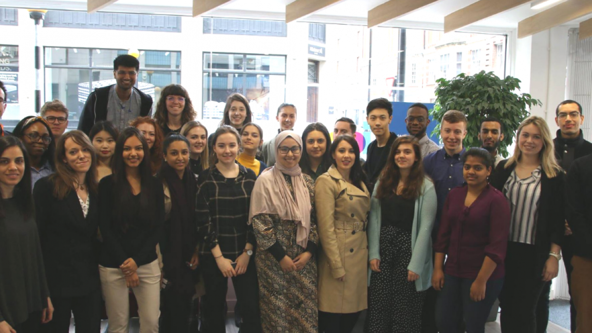 Creative Data Academy students