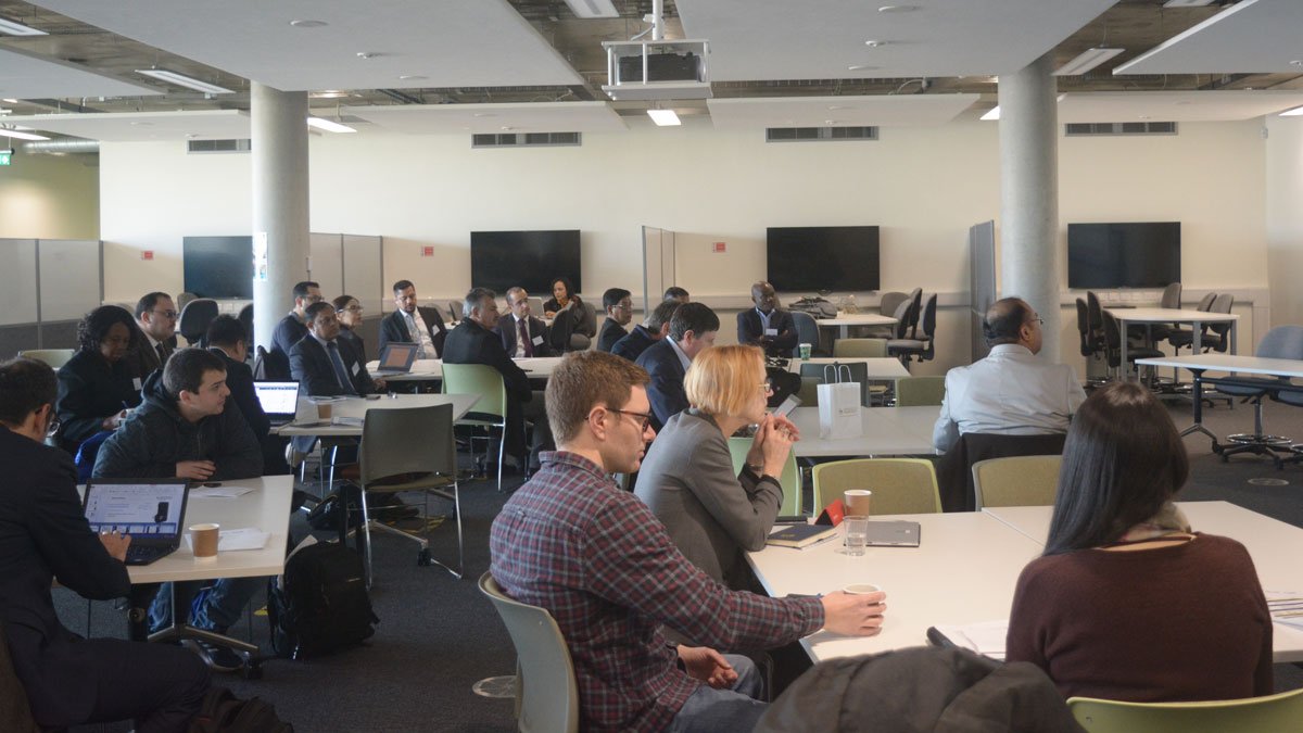 Audience at the workshop