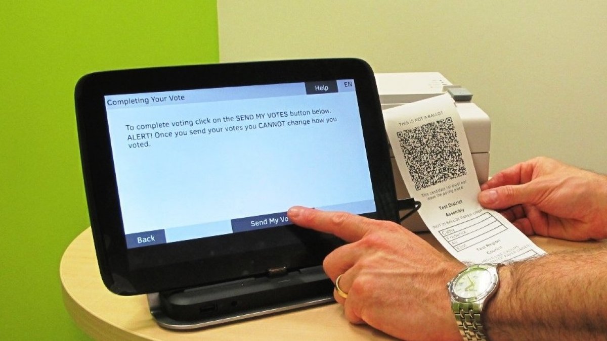 E-voting image